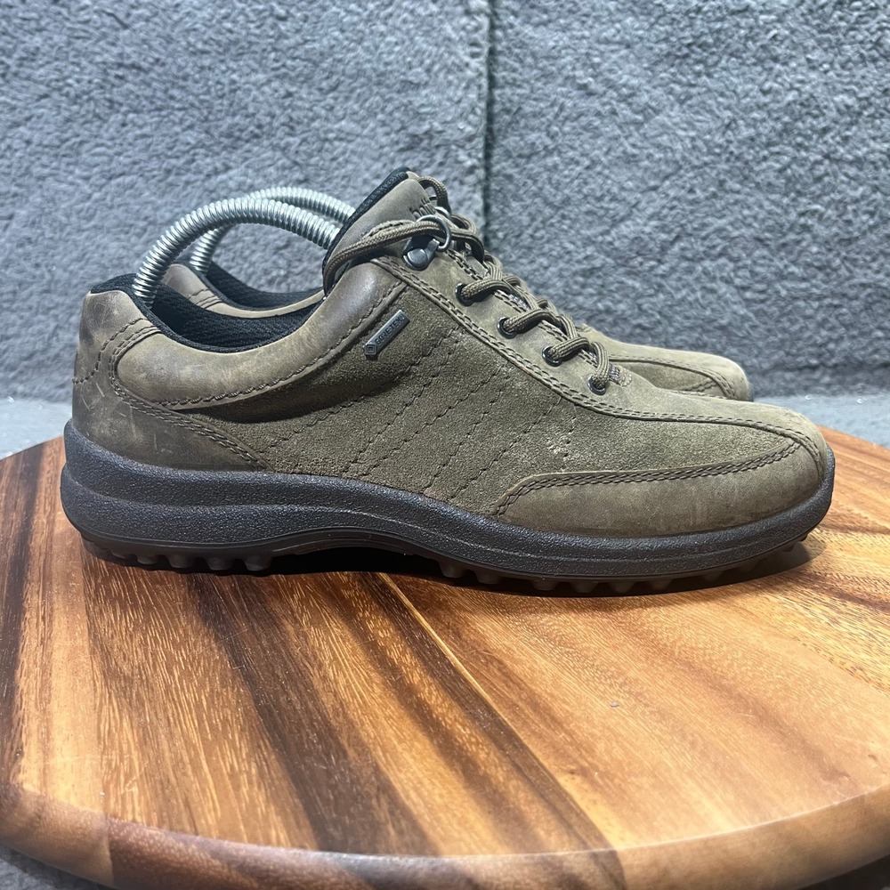 Hotter Brown Suede Gore Tex Waterproof Lace Up Shoes‎ Womens Size 9